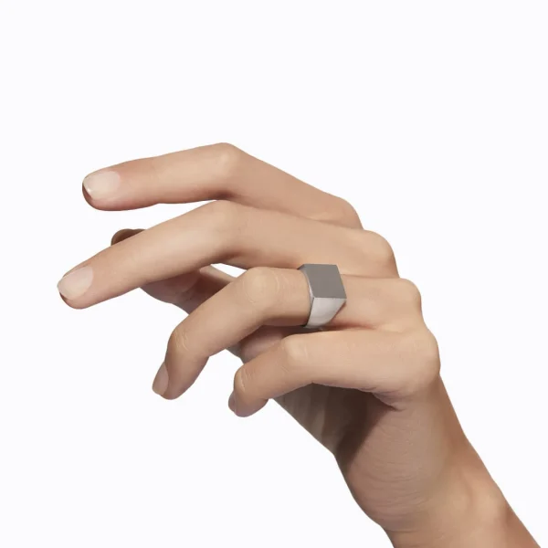Signet Square Ring S^Shihara Discount