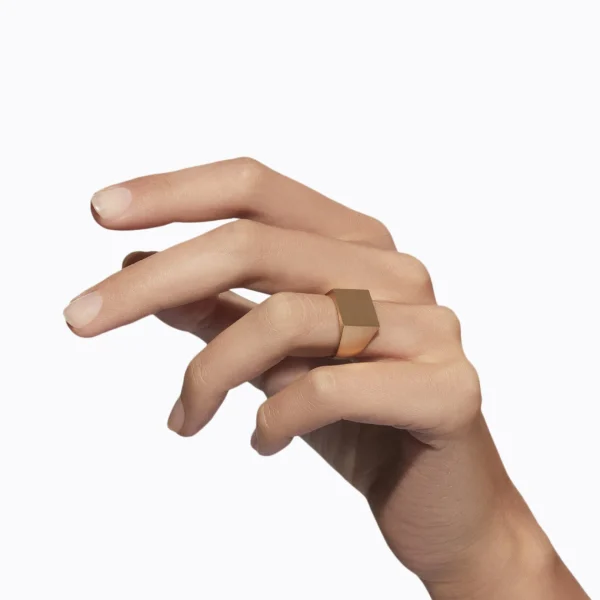 Signet Square Ring S^Shihara Discount