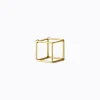 Square Earring 10^Shihara Outlet