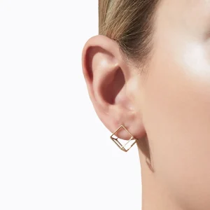 Square Earring 10^Shihara Outlet