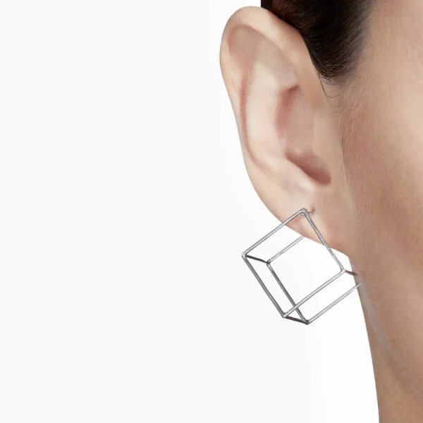 Square Earring 20^Shihara Fashion