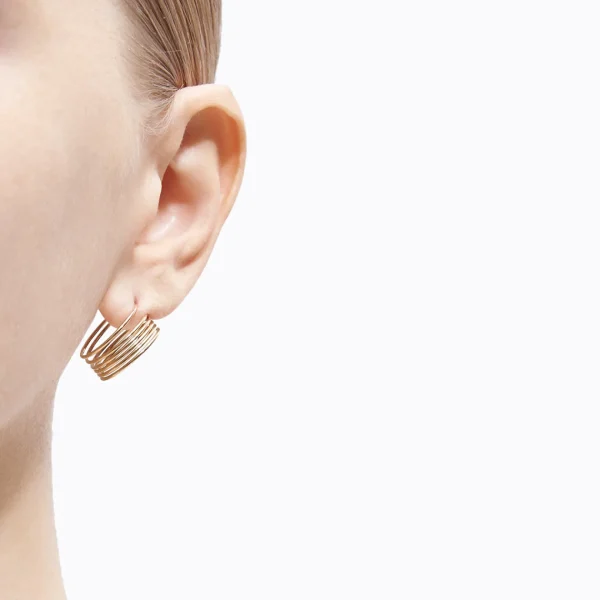 Stack Hoop Earring 02^Shihara Sale