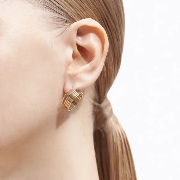 Stack Hoop Earring 02^Shihara Sale