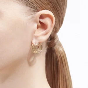 Stack Hoop Earring 02^Shihara Sale