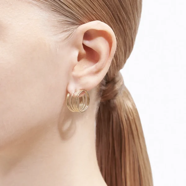 Stack Hoop Earring 02^Shihara Sale