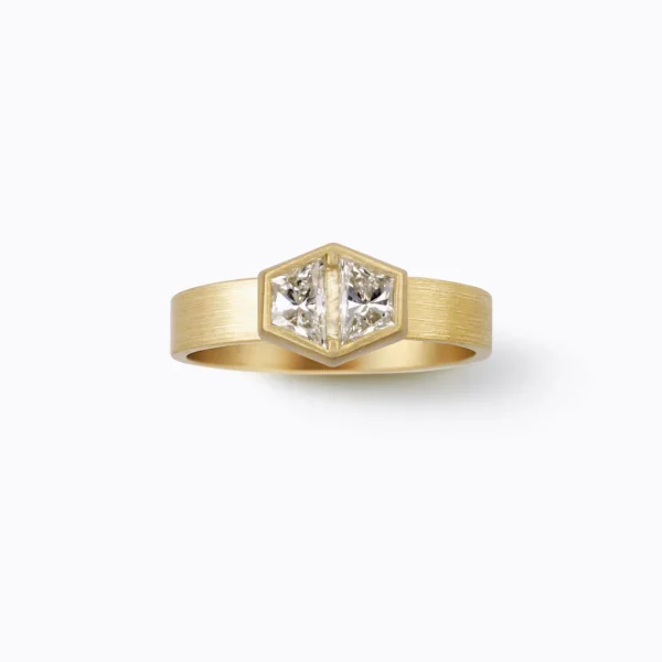 Trapezoid Ring^Shihara Fashion