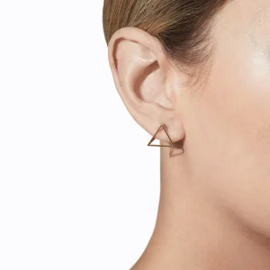 Triangle Earring 15^Shihara Clearance