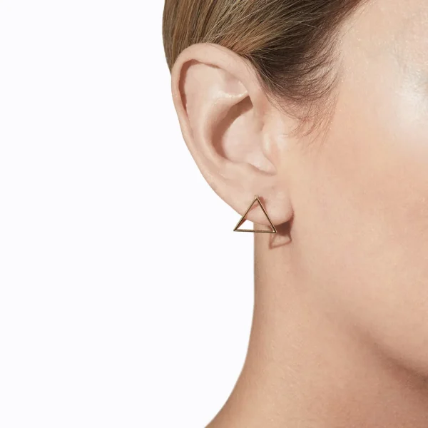 Triangle Earring 15^Shihara Clearance