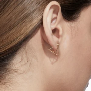 Triangle Earring 15^Shihara Clearance