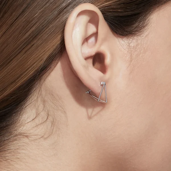 Triangle Earring 15^Shihara Clearance