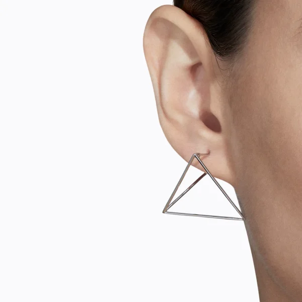 Triangle Earring 30^Shihara Clearance