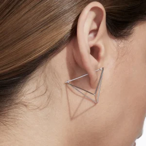 Triangle Earring 30^Shihara Clearance