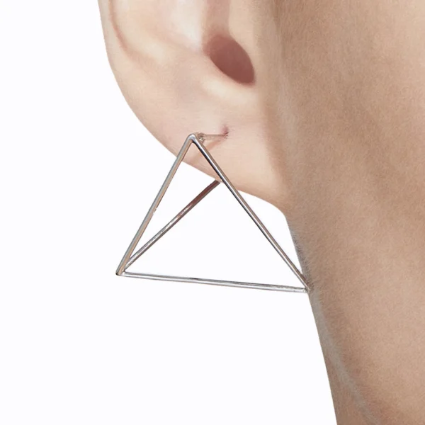 Triangle Earring 30^Shihara Clearance