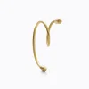 Twist Curl Earring 02 L^Shihara Fashion
