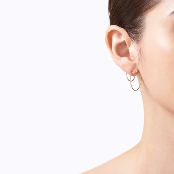 Twist Curl Earring 03 L^Shihara Discount