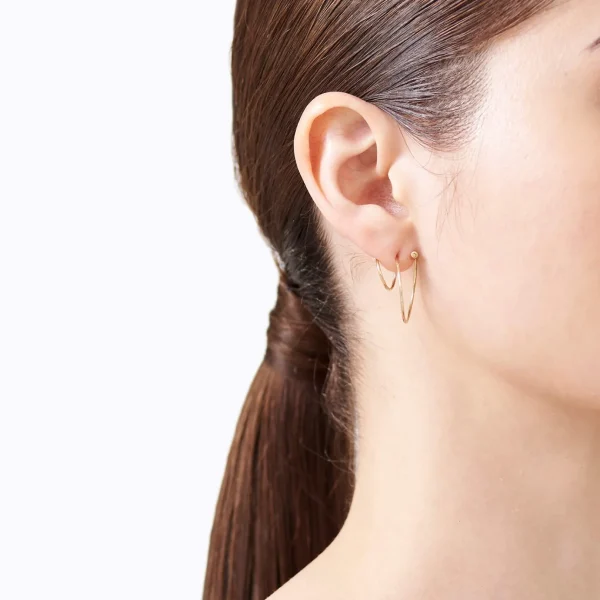 Twist Curl Earring 03 L^Shihara Discount