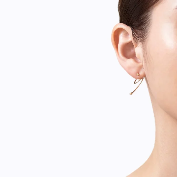 Twist Curl Earring 02 R^Shihara Fashion