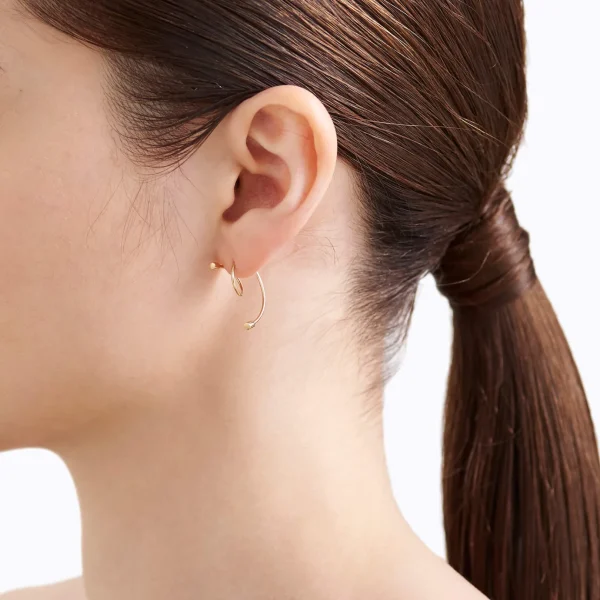 Twist Curl Earring 02 R^Shihara Fashion