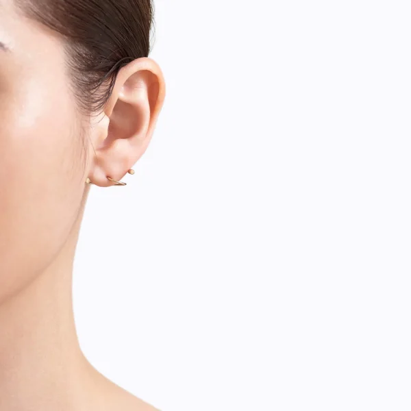 Twist Curl Earring 02 R^Shihara Fashion