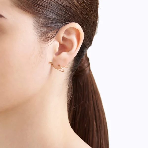 Twist Curl Earring 02 R^Shihara Fashion