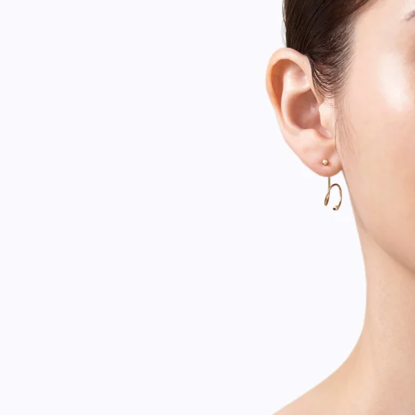 Twist Curl Earring 02 R^Shihara Fashion