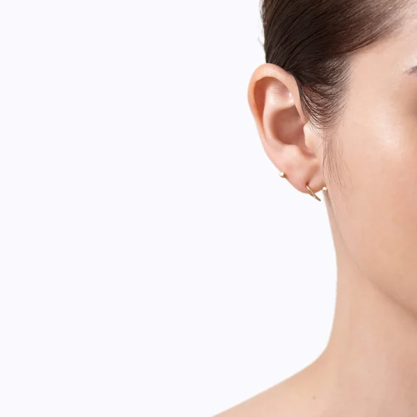 Twist Curl Earring 02 R^Shihara Fashion