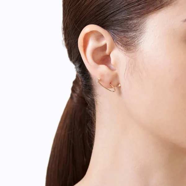 Twist Curl Earring 02 R^Shihara Fashion