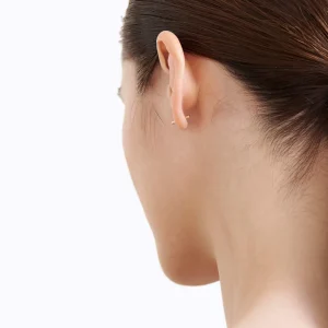 Twist Pin Earring 01^Shihara Outlet
