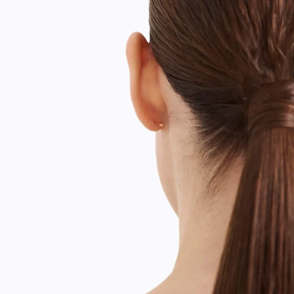 Twist Pin Earring 02^Shihara Clearance