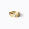 Un-Signet Rough Diamond Ring 01^Shihara Clearance