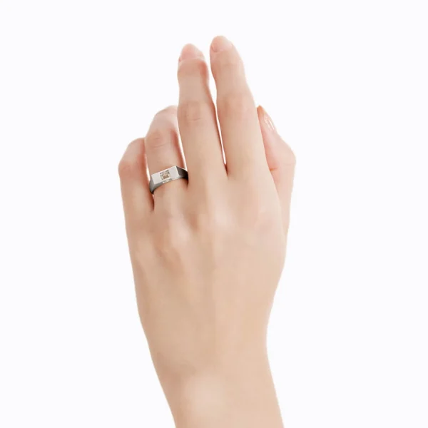 Un-Signet Rough Diamond Ring 02^Shihara Clearance
