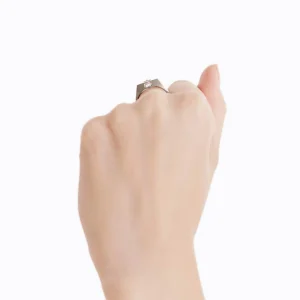 Un-Signet Rough Diamond Ring 02^Shihara Clearance