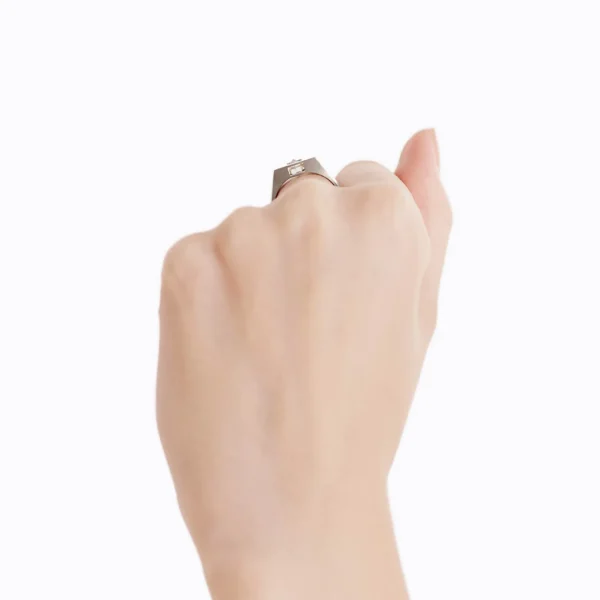 Un-Signet Rough Diamond Ring 02^Shihara Clearance