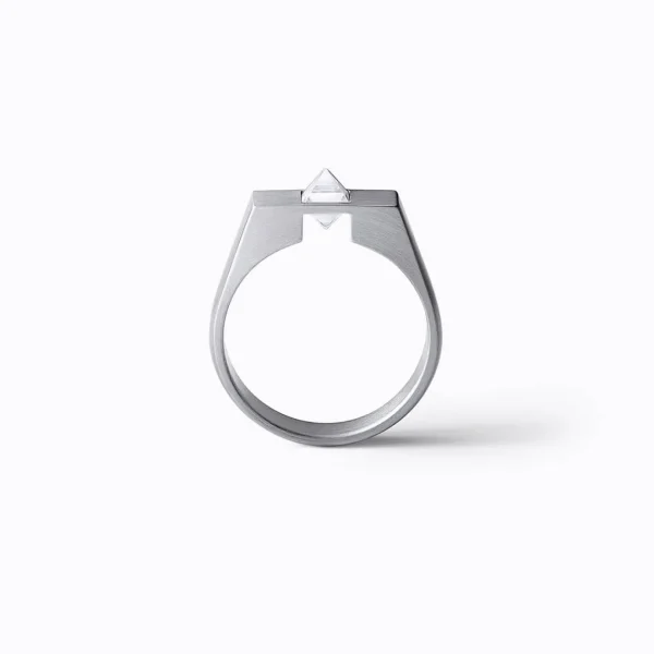 Un-Signet Rough Diamond Ring 01^Shihara Clearance