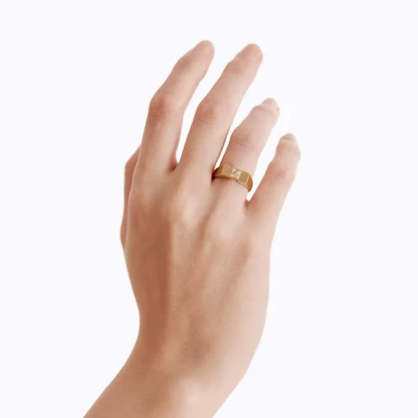 Un-Signet Rough Diamond Ring 01^Shihara Clearance
