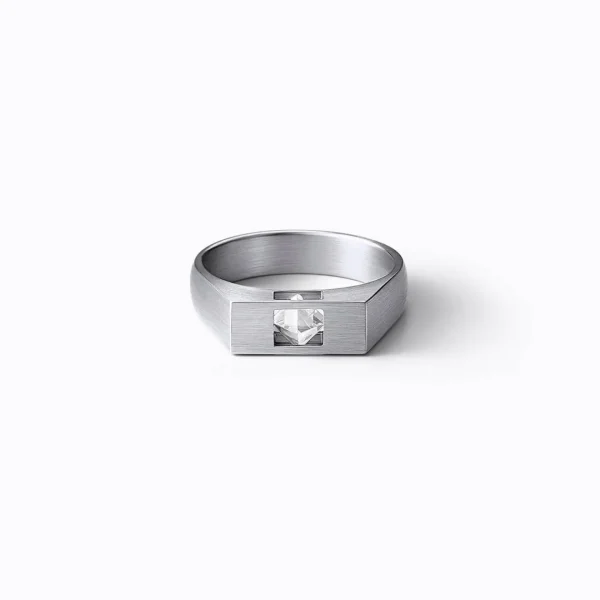 Un-Signet Rough Diamond Ring 02^Shihara Clearance