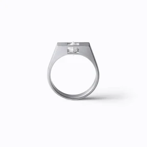 Un-Signet Rough Diamond Ring 02^Shihara Clearance