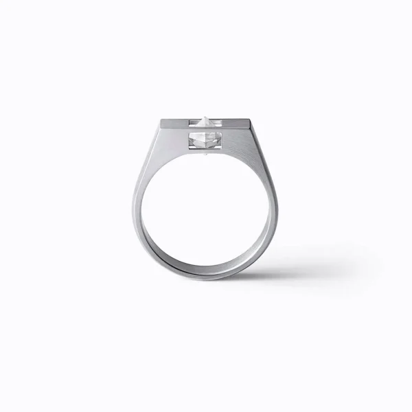 Un-Signet Rough Diamond Ring 02^Shihara Clearance